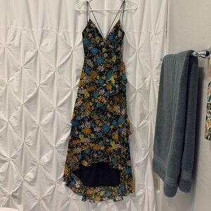 WAYF Floral Dress